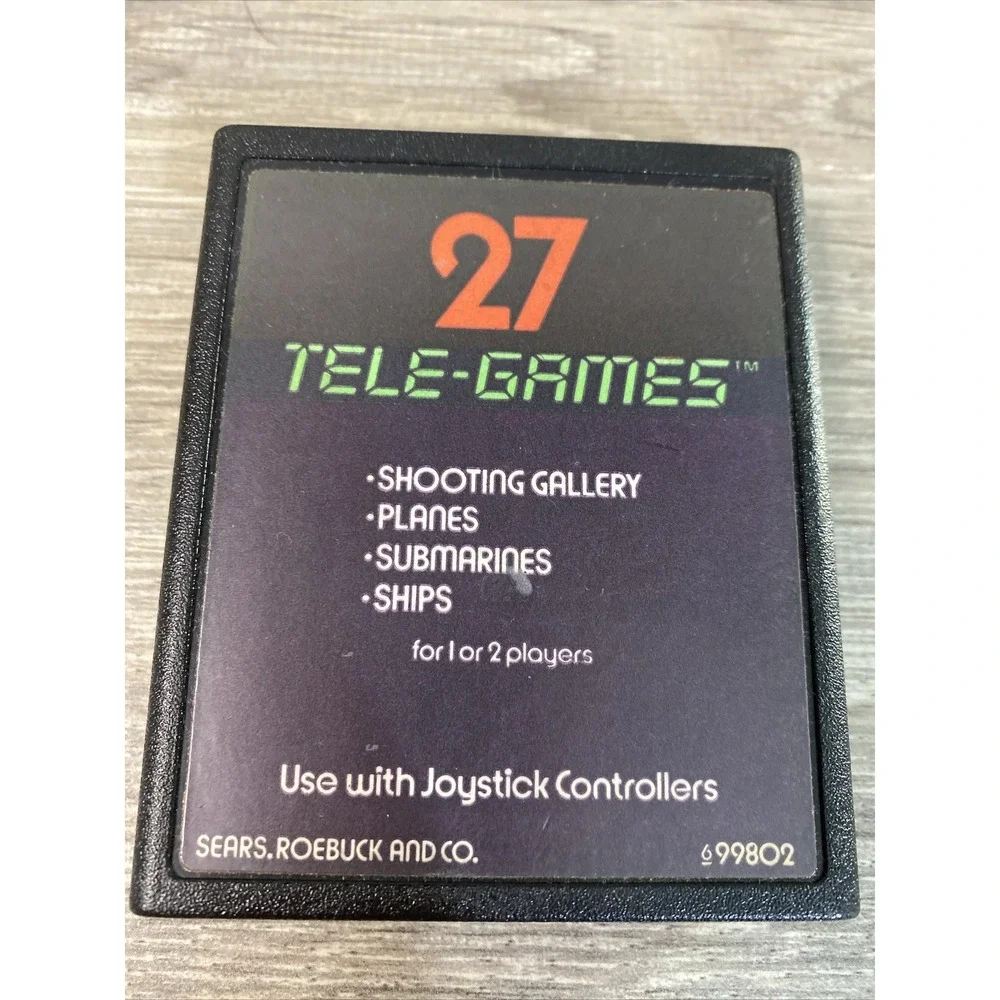 Tele-Games Target Fun Atari 2600 Cartridge Only